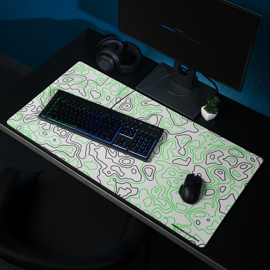 Gaming Mastery: Green Topo V2 Mouse Pad