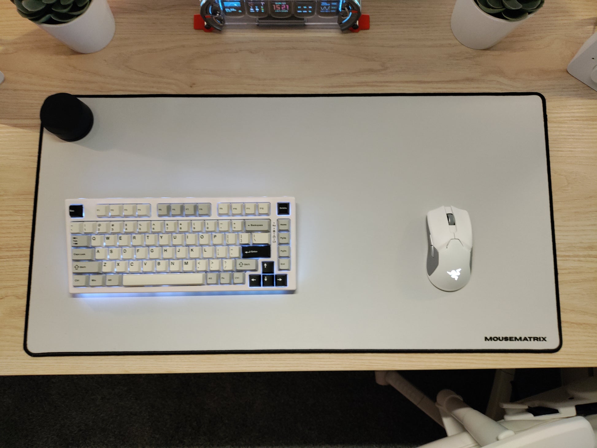 White Mouse Pad