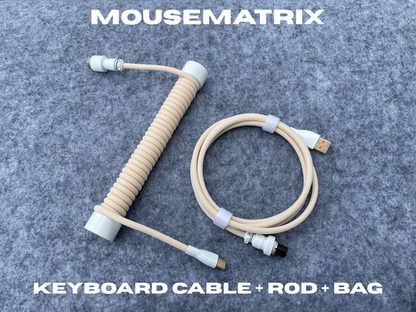 MouseMatrix Coiled Cable USB-C