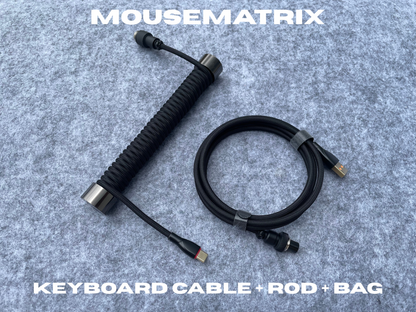 MouseMatrix Coiled Cable USB-C