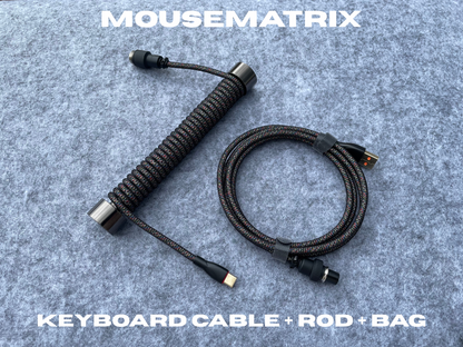 MouseMatrix Coiled Cable USB-C