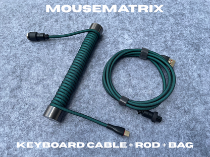 MouseMatrix Coiled Cable USB-C