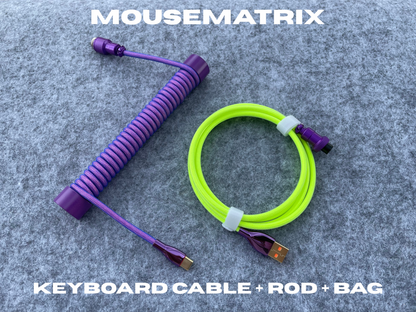 MouseMatrix Coiled Cable USB-C