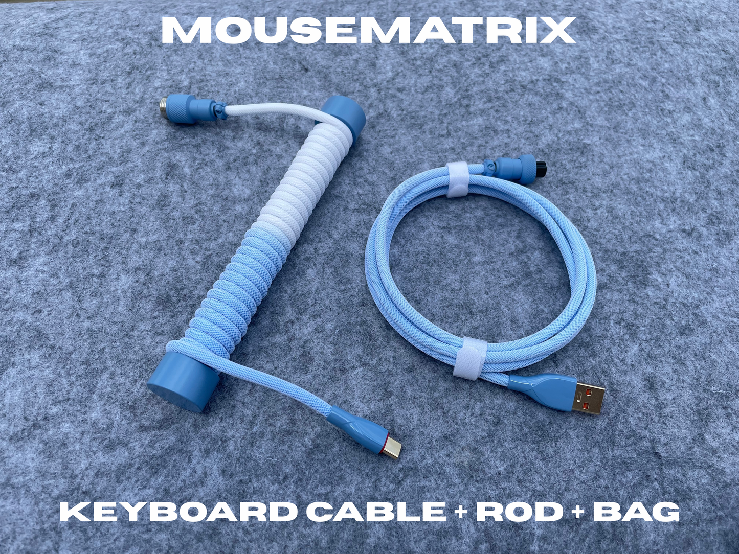 MouseMatrix Coiled Cable USB-C