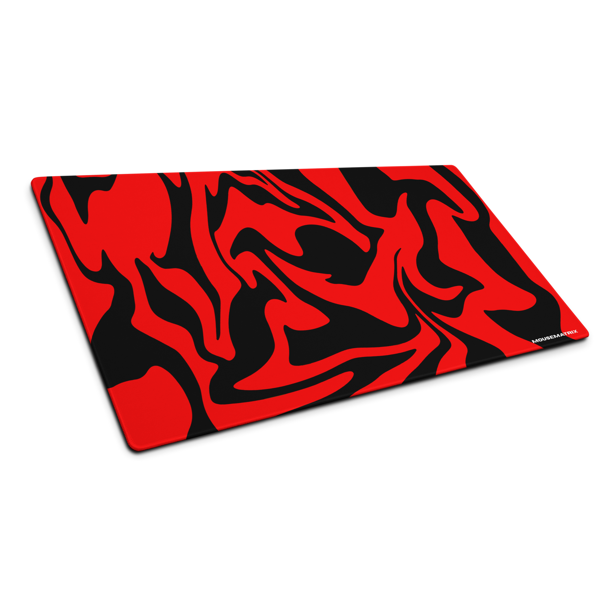 Demon Red Swirl Mouse Pad