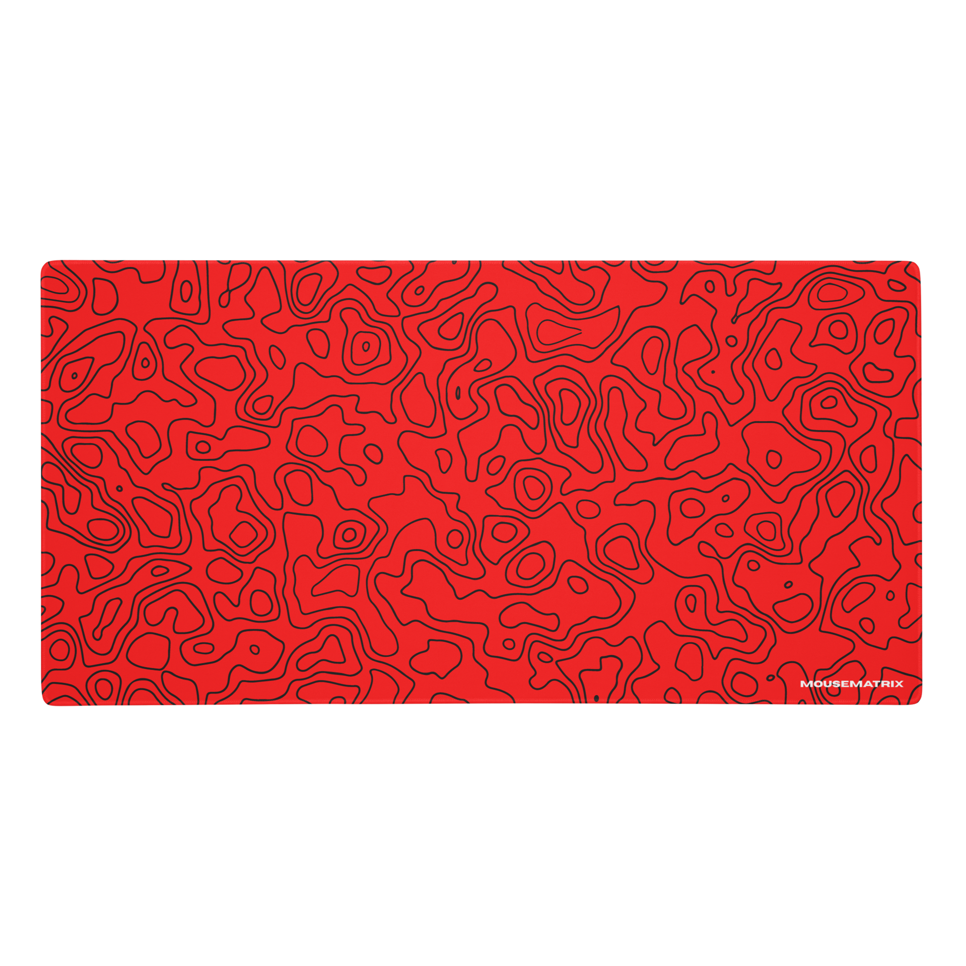 Demon Red Topo Mouse Pad