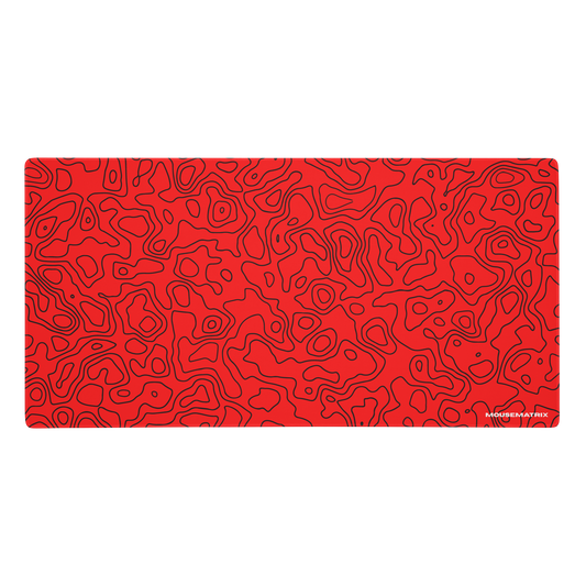 Demon Red Topo Mouse Pad