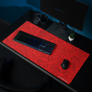 Demon Red Topo Mouse Pad