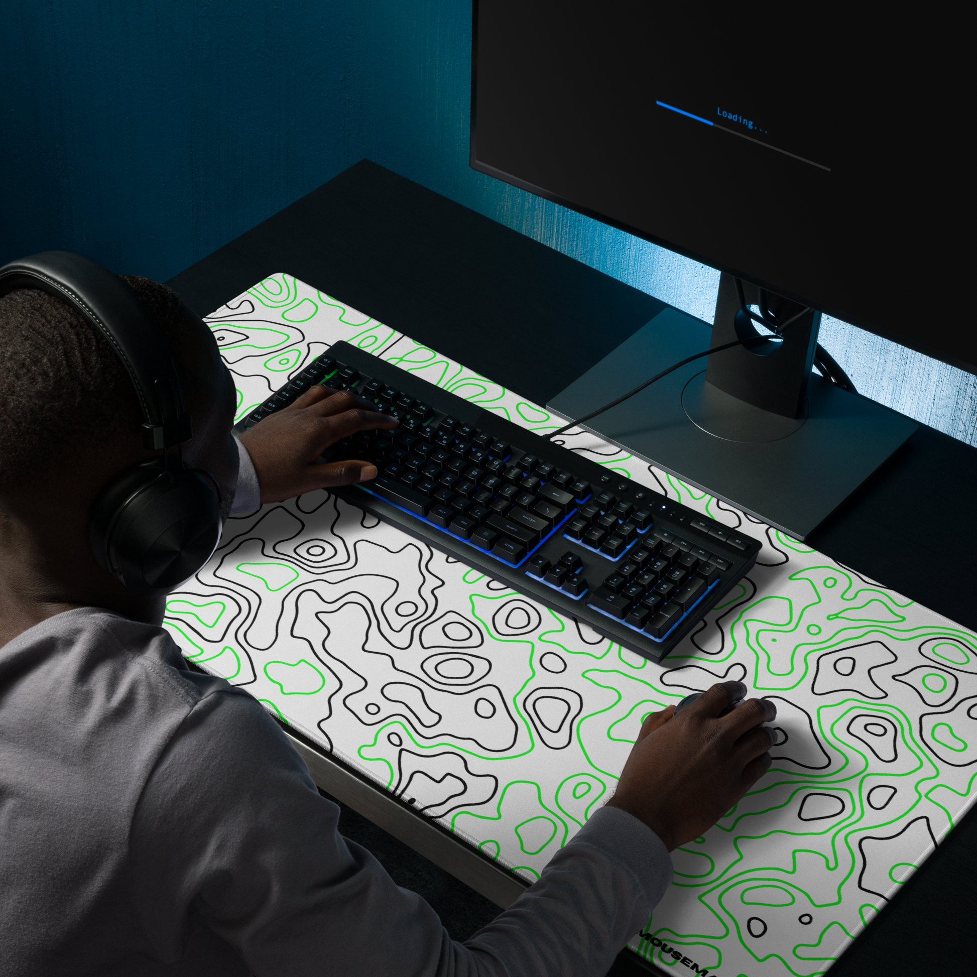 Green Topo v2 Mouse Pad